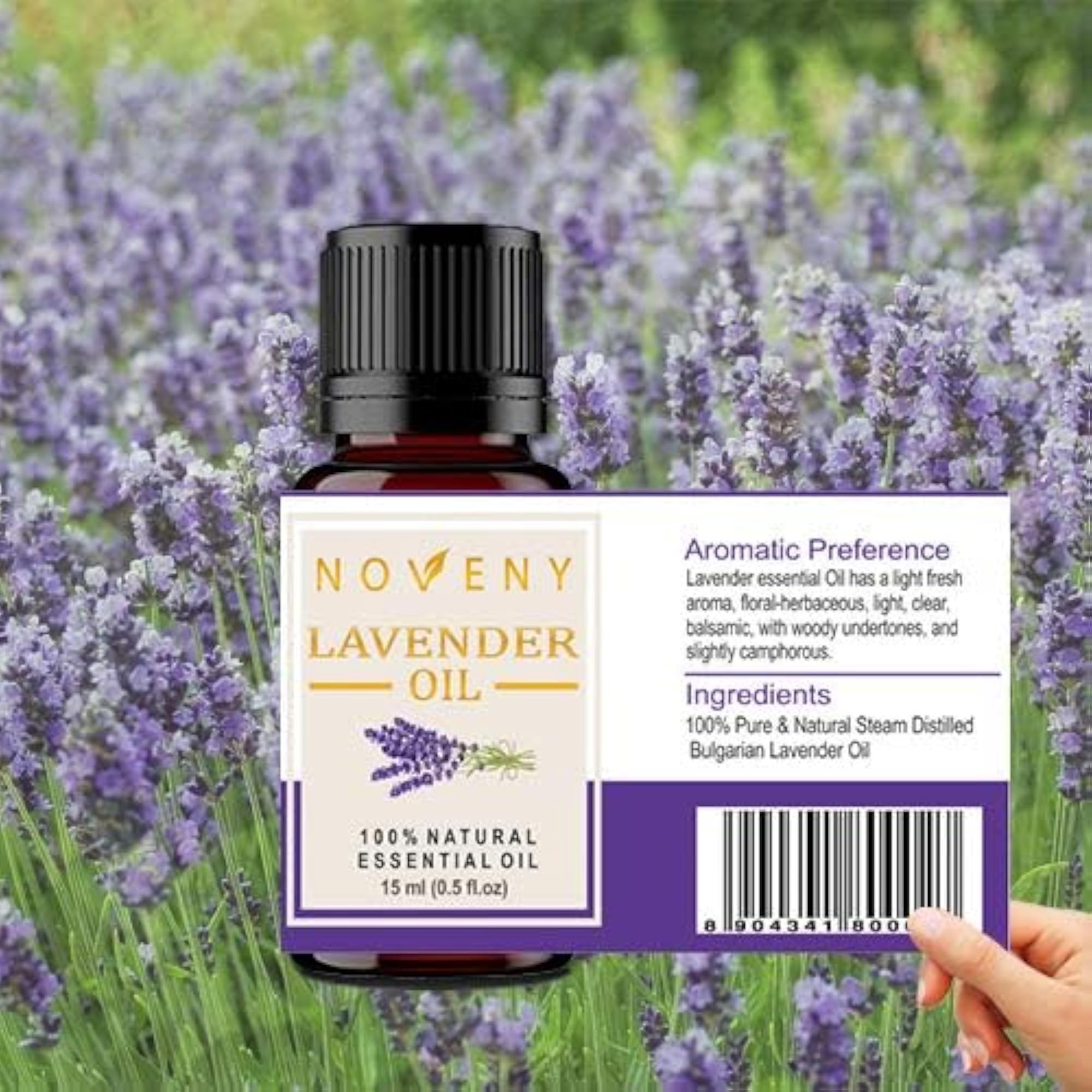 100% Natural Bulgarian Lavender Essential Oil, Aromatherapy