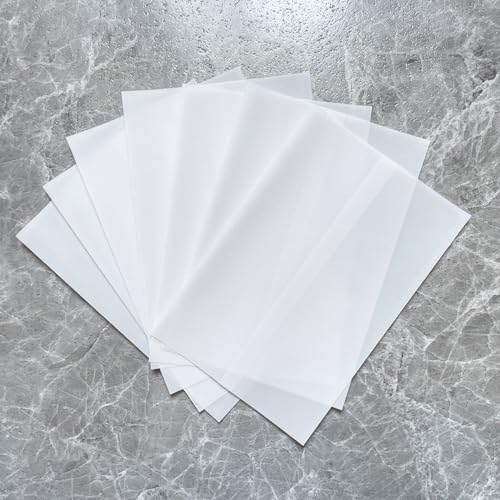 Belegao 50PCS Vellum Jackets 5x7 - Pre-fold Vellum Jacket Translucent Wrap Paper Envelope for Wedding Invitations Engagement Baby Shower Birthday Party - Image 5