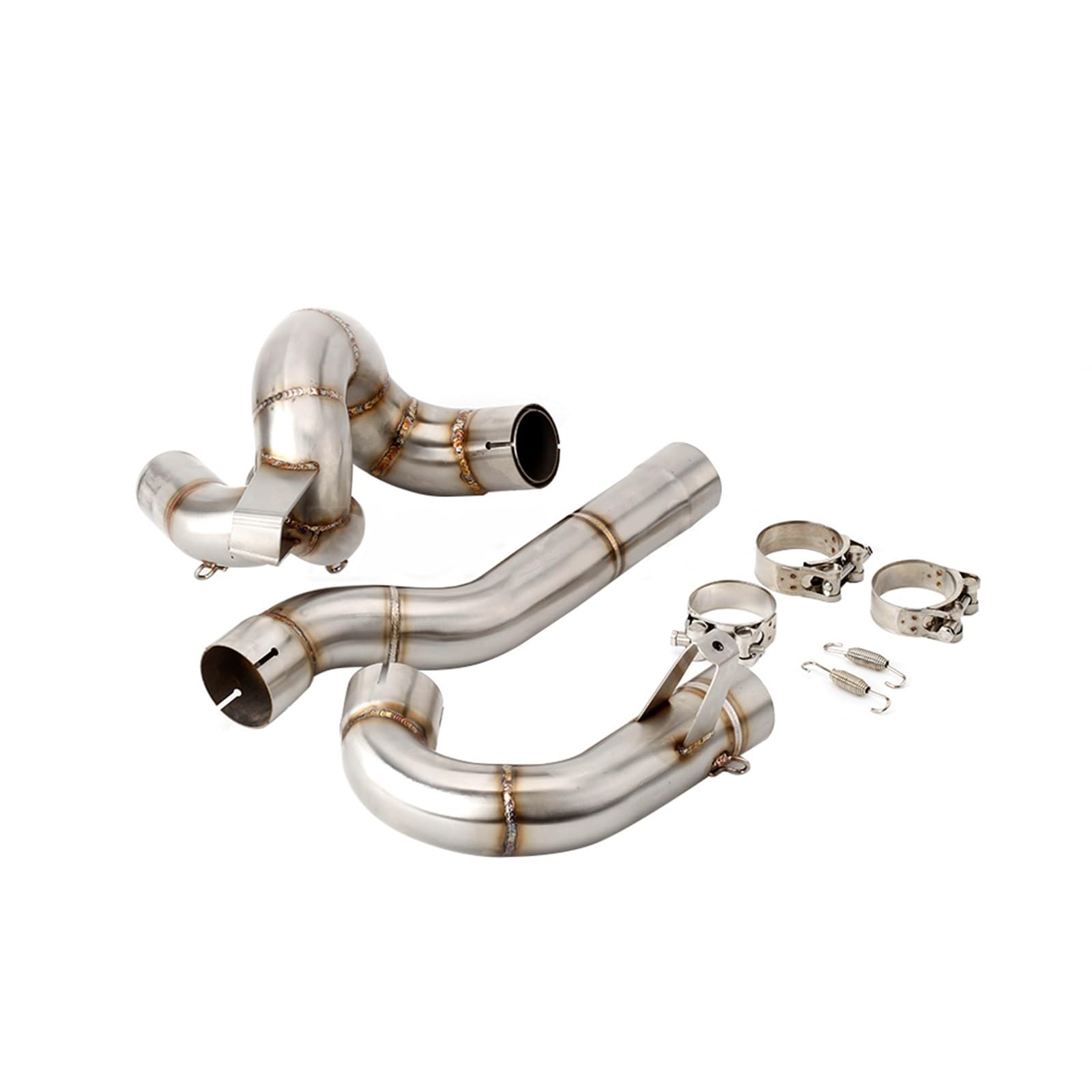 Tuyau de liaison Ducati Multistrada V4 en acier inoxydable durable pour V4S - 8