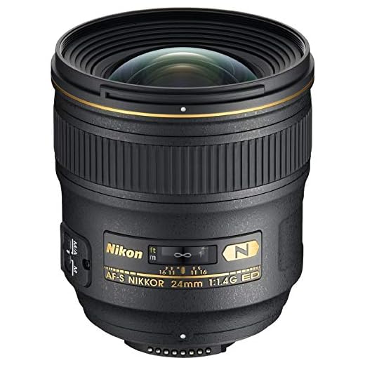 Nikon AF-S 24mm f/1.4G Prime Lens (Renewed)
