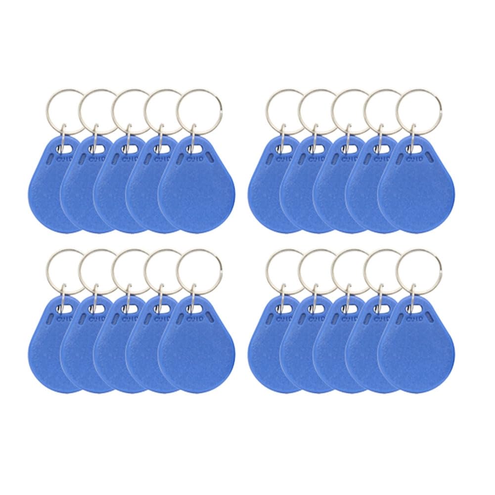 Luobannm 13.56Mhz CUID RFID Keykobs Key 13.56mhz NFC Tags Token Copy Changeable Attendance