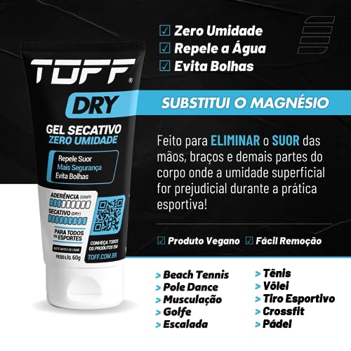 Toff Dry Gel Secativo Para as Mãos 60g