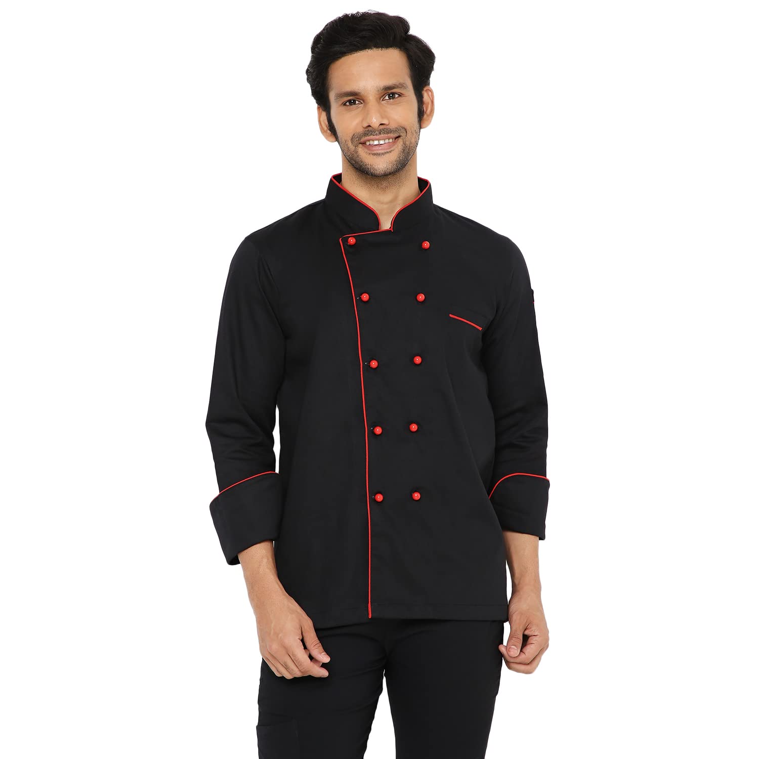 associated uniforms Premium COTTON Full sleeve Chef Coat (Chef Jacket - Smart Fit)-picture-42