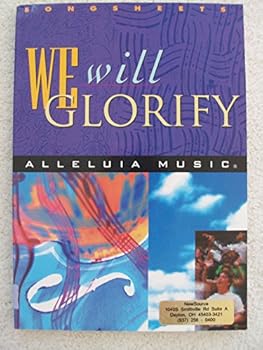 Paperback We Will Glorify; Songsheets Book