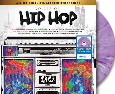 Voices of Hip Hop Vinyl, Purple Marble Record, LP