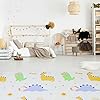 CCLIFE Alfombra Bebé Acolchada Plegable Reversible 196x176x1 cm, Tapete de Actividades Gateo XPE para Suelo Infantil, Colchoneta para Niños y Niñas #1