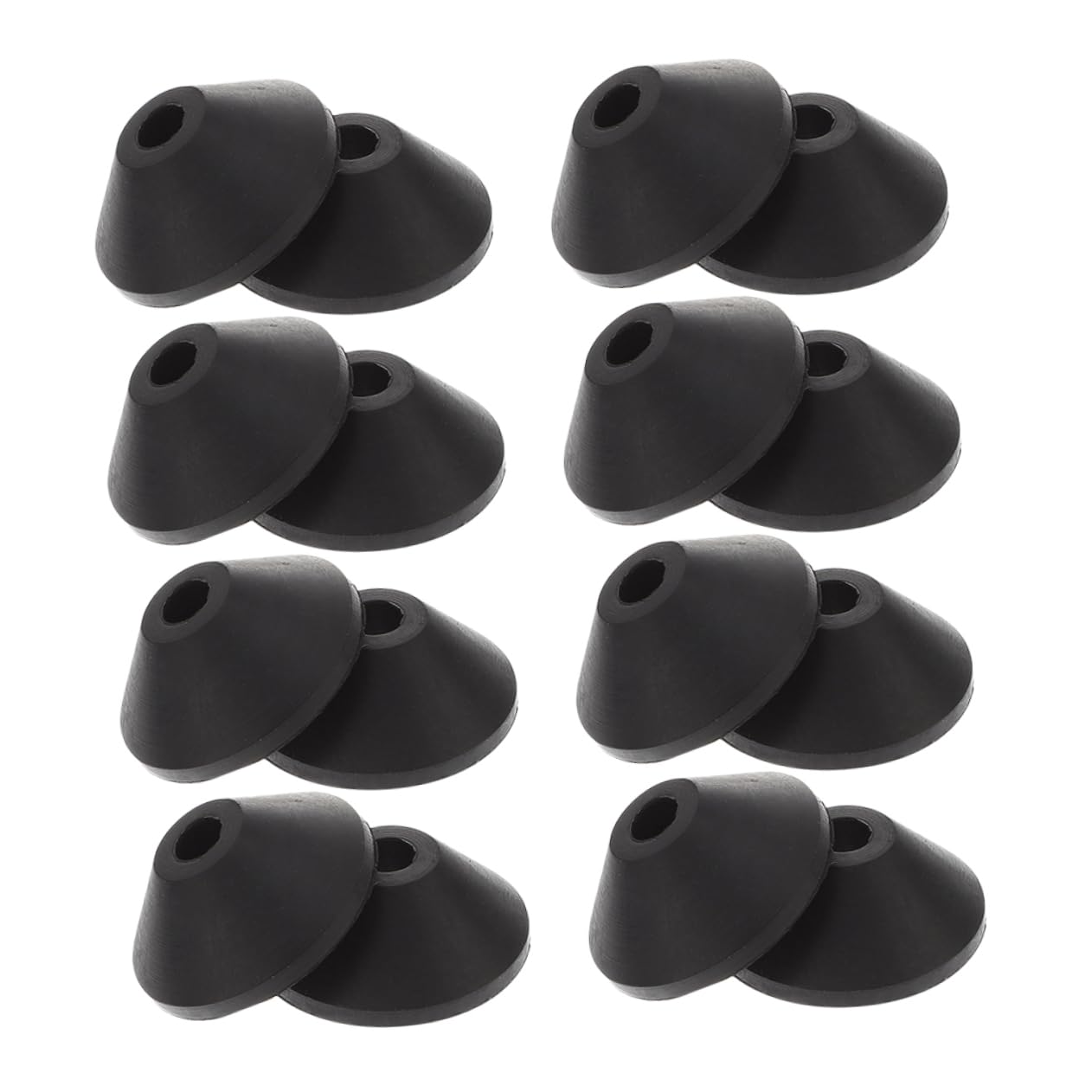 jojofuny 150pièces Rondelles Caoutchouc Coniques Pour Vis De Réservoir Toilettes Étanches Faciles à Installer Idéales Pour Réparation De Chasses Eau Et Robinetterie