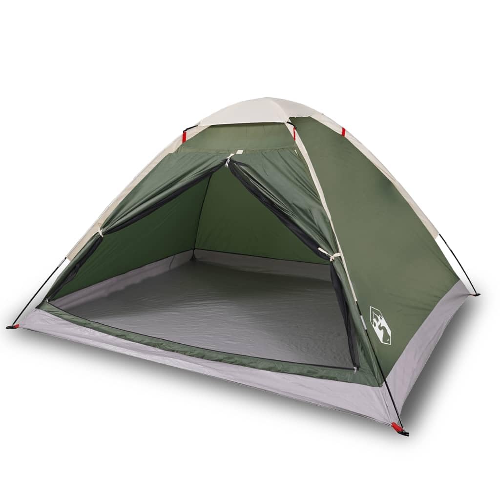 Sporting Goods item-Tienda de campaña domo para 4 personas, color verde, impermeable
