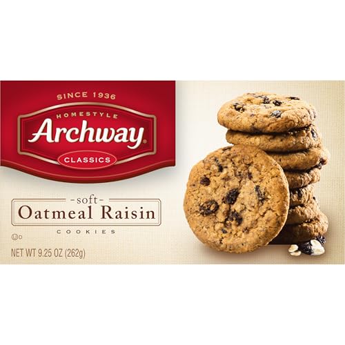 Image of Archway Cookies, Classic Soft Oatmeal Raisin Cookies, 9.25 Oz