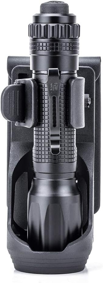 NEXTORCH Ultra Bright 1300 Lumens USB Rechargeable LED Flashlight with 18650 Battery (V5 holster)