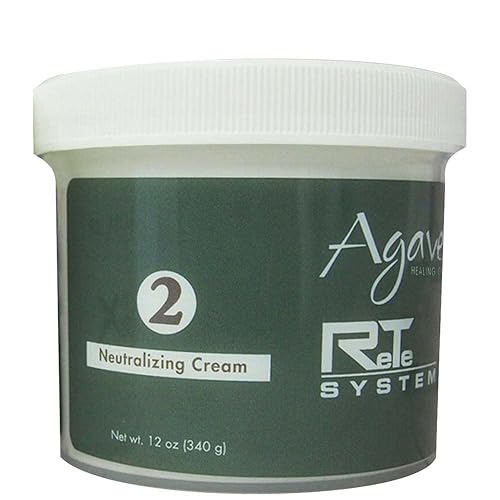 AGAVE RETEX SYSTEM - Crema neutralizante permanente #2, 12 onzas, para salón y barbería