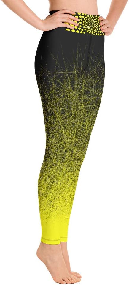 Yoga Leggings for Women Butt Lift Yoga Pants for Women - Fit to The Core Yoga Workout Leggings - S Black