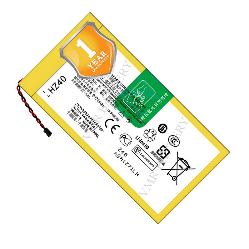 Image of Original HZ40 Battery Compatible for Motorola Moto Z2 Play (Z Play (2nd Gen)) (XT1710-01, XT1710-02, XT1710-07, XT1710-08, XT1710-09, XT1710-10) - (3000mAh) - 1 Year Warranty K7