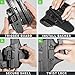 Alien Gear ShapeShift Core Carry Pack for Glock 19/19X/23 (Gen 1–4)/45 – Modular IWB and OWB Holster System – Right Hand – Made in USA