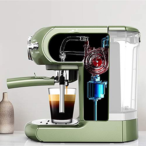 DieffematicKF Cafetera Totalmente semiautomática Vapor Comercial Leche vaporizador for la máquina de café