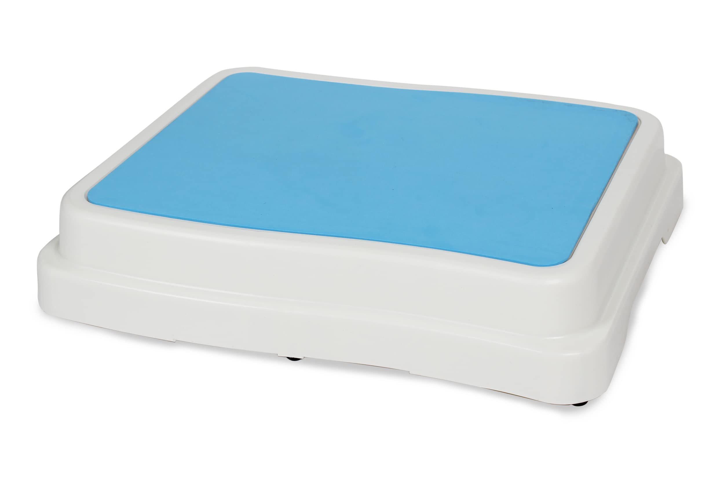 Sgabello Bagno, Pedana con Superficie Antiscivolo | Stabile e Facile da Trasportare