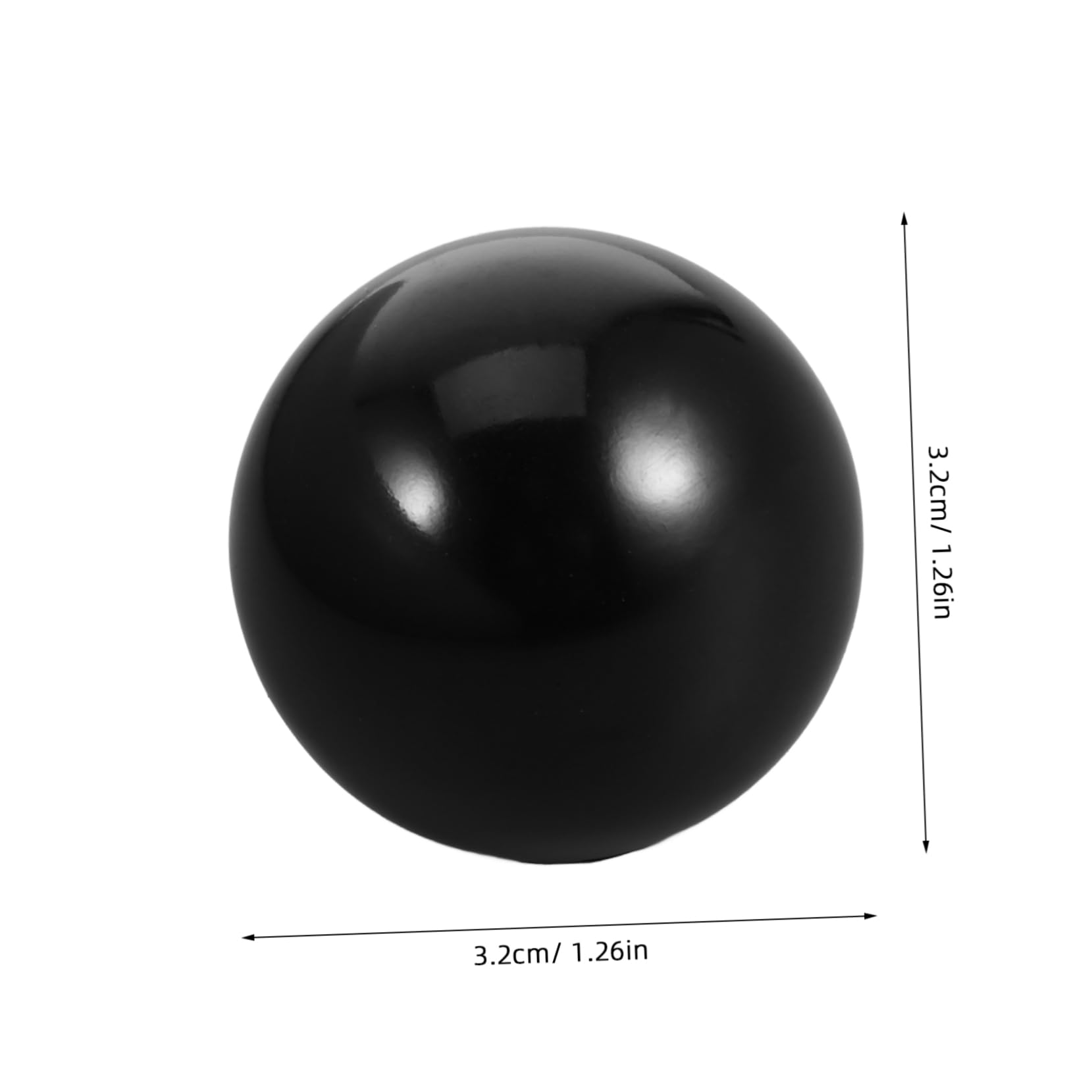 FUNOMOCYA Joystick Ball Top Handle Universal Plastic Knobs Copper Core Easy to Install for Arcade Machines and Gaming Controllers