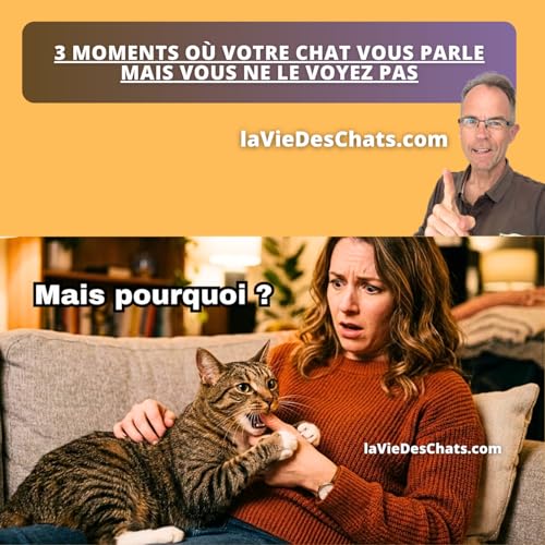 3 MOMENTS OÙ VOTRE CHAT VOUS PARLE ... ET VOUS NE LE VOYEZ PAS