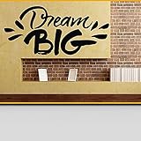 Photo Gallery nsrjdsyt stickers murali citazioni arte big dream ornamento da parete finestra vinile decori adesivi murali casa camera da letto autoadesivo rimovibile 127x59cm Photo Gallery nsrjdsyt stickers murali citazioni arte big dream ornamento da parete finestra vinile decori adesivi murali casa camera da letto autoadesivo rimovibile 127x59cm