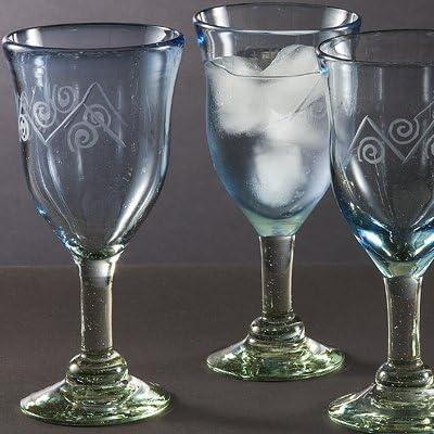 Wilton Armetale Reggae 8-Ounce Water Goblet, Set of 4