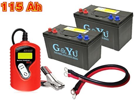 Amazon バッテリーテスターセット 115ah G Yuセミサイクルバッテリー115ah 2 並列ケーブル22sq1セット バッテリーアナライザー One Gain ワンゲイン 特製 カーアクセサリ 車 バイク Amazon バッテリーテスターセット 115ah G Yuセミサイクルバッテリー115ah 2 並列ケーブル22sq1セット バッテリーアナライザー One Gain ワンゲイン 特製 カーアクセサリ 車 バイク