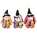Betos - Set di 3 giocattoli di peluche per Halloween, decorazione per Halloween, posto sul letto, da appendere, per stanza e soggiorno, regalo per bambini