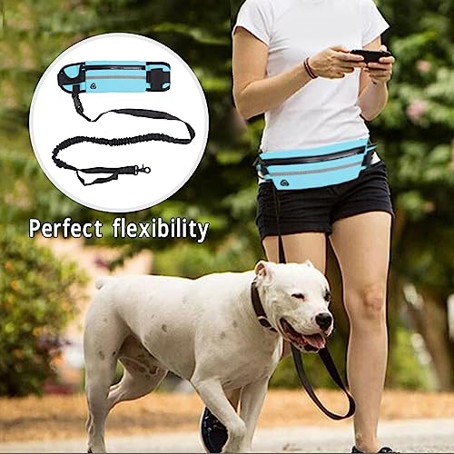 Coleira de Corrida para Cães de Cintura, Multifuncional para Mãos Livres, Flexível, para Animais de