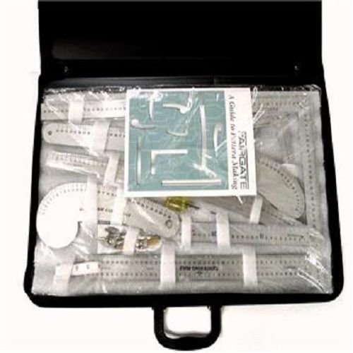 Fairgate 15-200 Fashion Designer's Metric Carryall Ruler Kit
