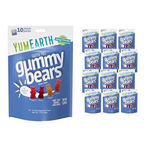 Ositos de goma YumEarth surtidos 12 bolsas miniatura 1