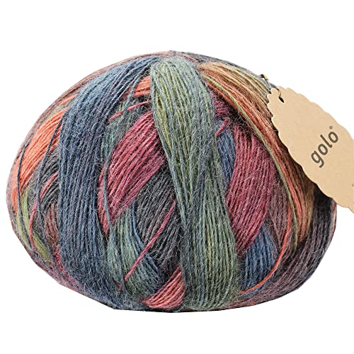 golo MQ Colorful Ball Wool Yarn for Hand Weaving
