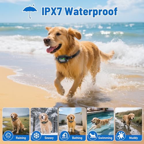 image for VERSMELO GPS Wireless Dog Fence, Electric Fence for Dogs, Perimeter Co