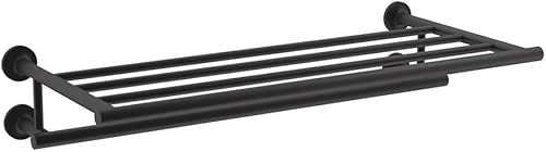 Miniatura 9 de KOHLER 14381-CP Purist Hotelier - Toallero de baño, soporte para toallas de baño, cromo pulido