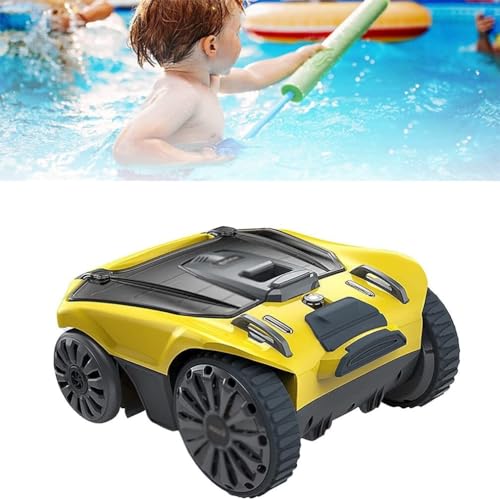 Limpiador Robótico Inalámbrico For Piscinas, Aspirador Automático For Piscinas Con 300 Minutos De Tiempo De Funcionamiento Y Carga Rápida, Ideal For Superficies De Piscinas De Hasta 860 Pies Cuadrados Limpiador Robótico Inalámbrico For Piscinas, Aspirador Automático For Piscinas Con 300 Minutos De Tiempo De Funcionamiento Y Carga Rápida, Ideal For Superficies De Piscinas De Hasta 860 Pies Cuadrados