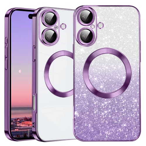 Coque iPhone 17 antichoc magnétique avec protection bling caméra