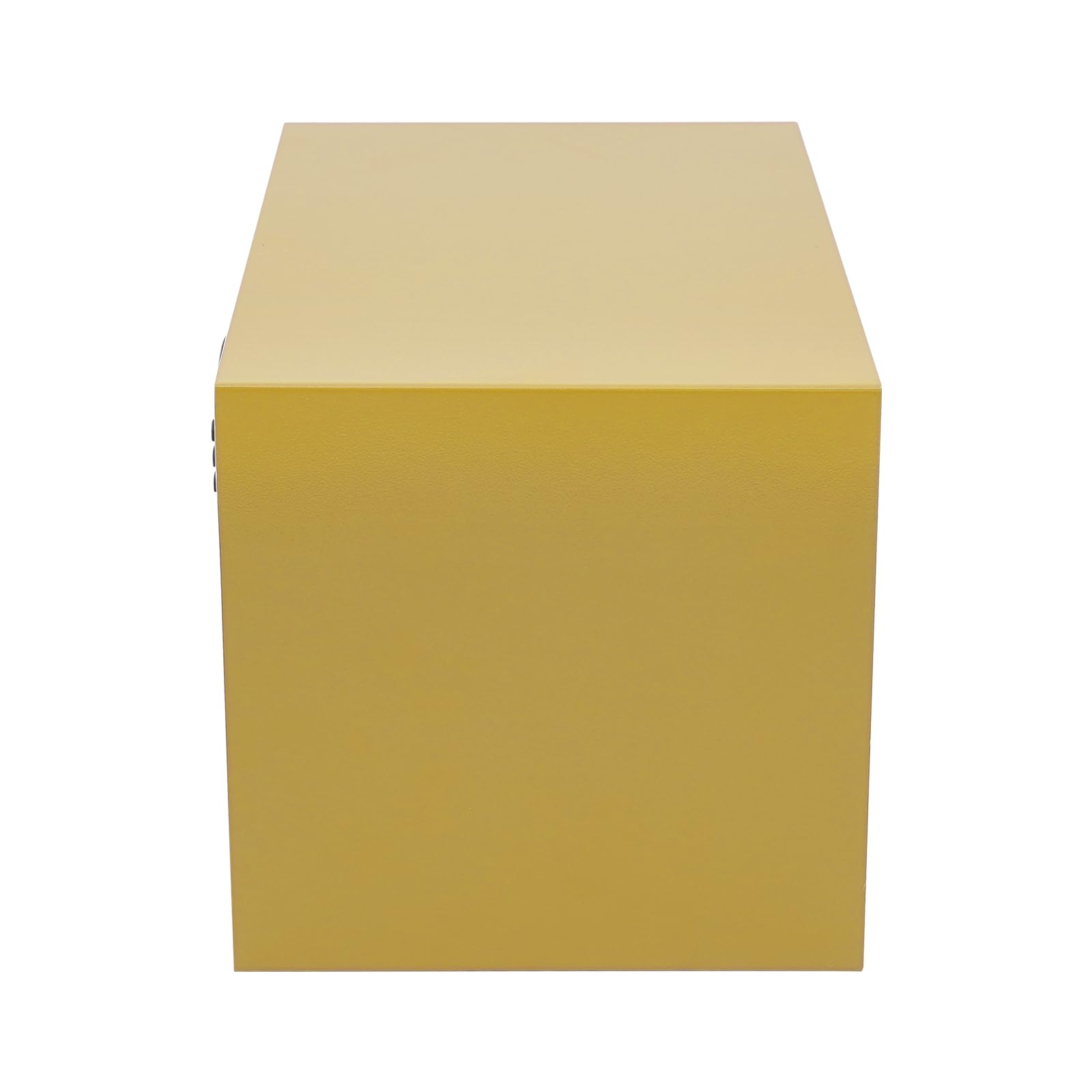 Cassaforte elettronica 3 in 1 con serratura a combinazione e funzione di allarme, sistema di sicurezza tripla con password, chiave di emergenza e bullone di bloccaggio, per casa, ufficio e hotel (oro)