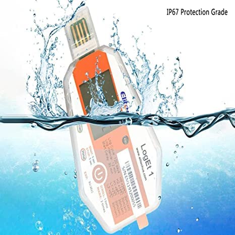 Single Use Temperature Datalogger (UK Based) (-30℃ to 70℃) for Ice Cream Factory | Calibration Certificate