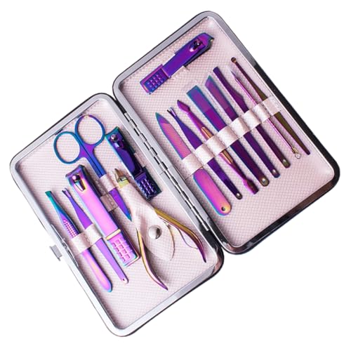 SAFIGLE Cortaúñas Para Manicura De 1 Dedo Cortaúñas Esmalte De Uñas Kit De Cutículas Para Manicura Recortador De Uñas Para Manicura
