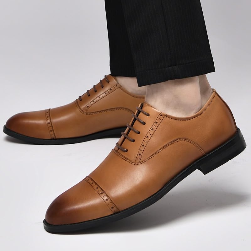 Fashionable Lightweight Comfortable Leather Shoes Italian Luxury Tuxedo Dress Shoes Outdoor Casual Walking Loafers2