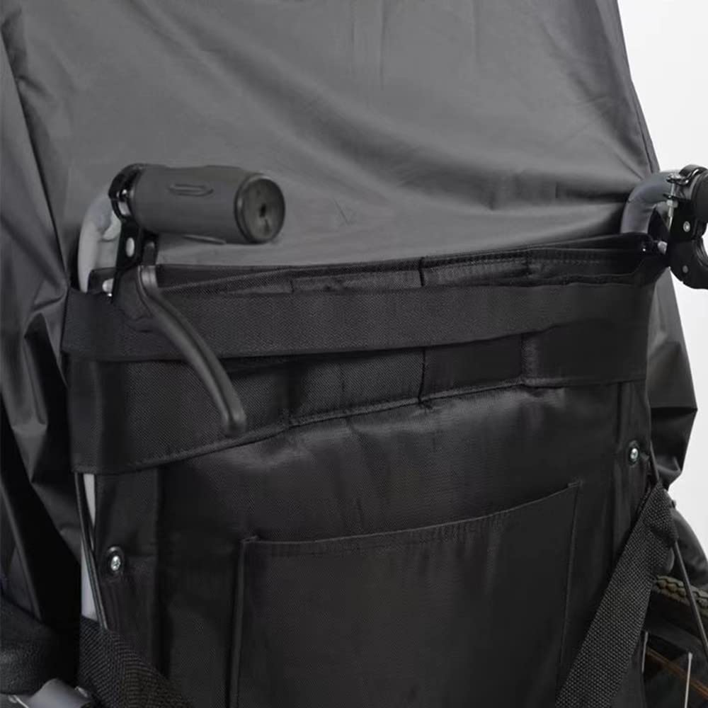 Funda acogedora para Silla de Ruedas, Saco de Dormir de otoño e Invierno, Forro Polar, Resistente al Viento, Resistente al Agua, Juego de Fundas para Patas de Silla de Ruedas, tamaño Unisex