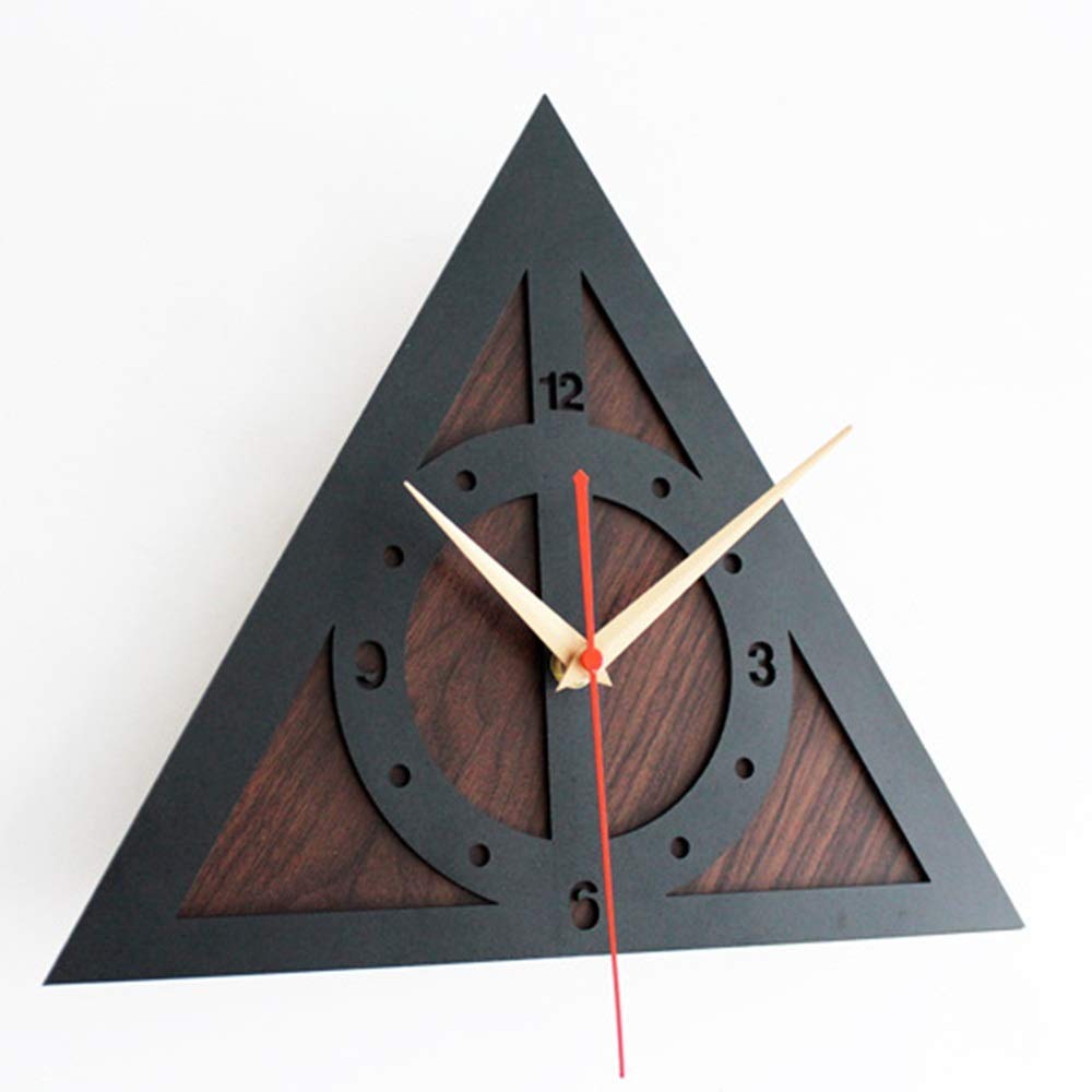 Horloge murale 30x30cm pour salon moderne au design nordique minimaliste