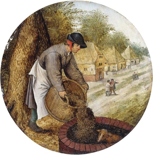 Póster de lienzo YIMACBJXX 60x90cm de Pieter Brueghel, arte clásico para salón