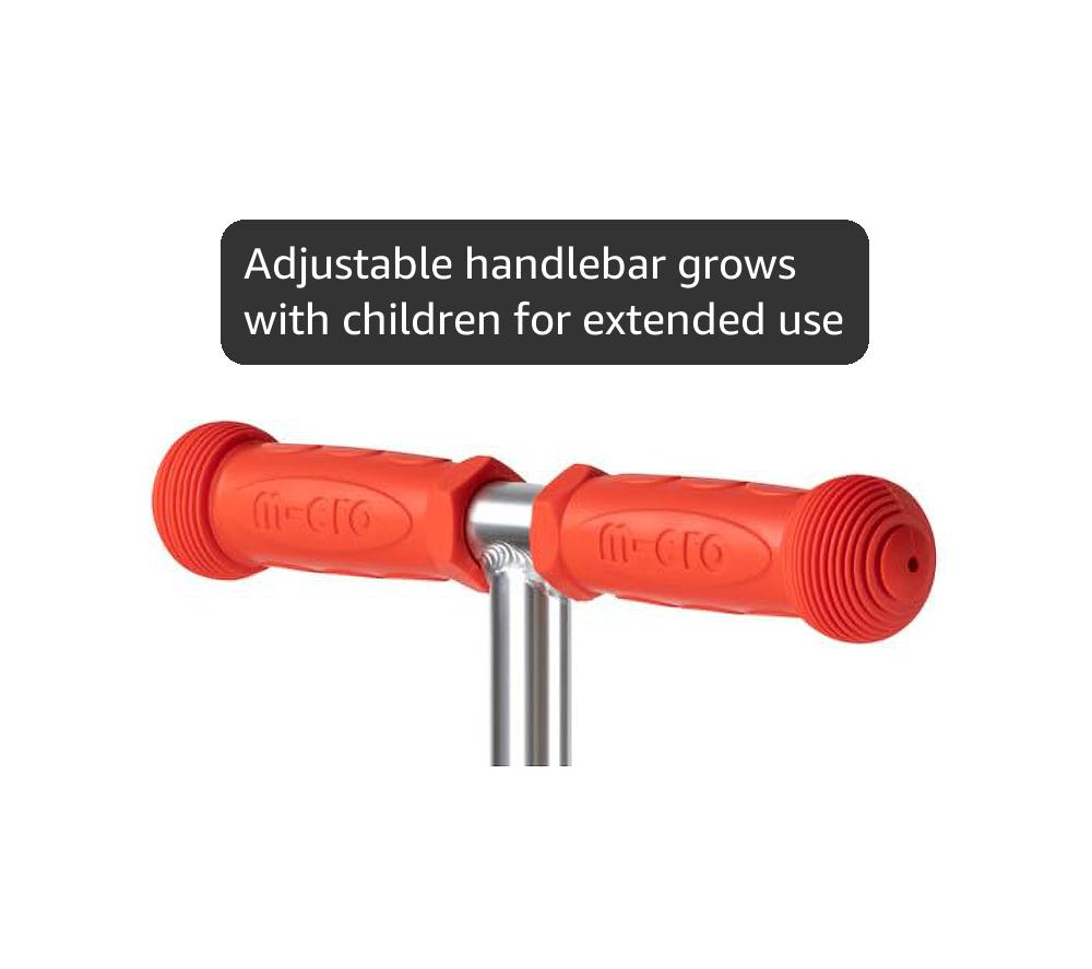 Micro Kickboard - Mini Deluxe Foldable LED Scooter, 3-Wheeled, Lean-to-Steer, Swiss-Designed Micro Scooter with LED Light-Up Wheels, for Kids Ages 2-5