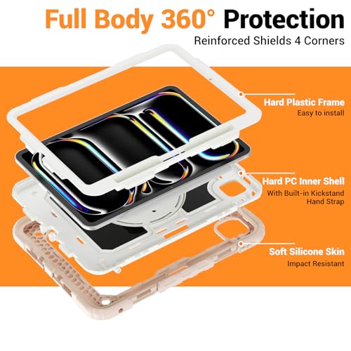 Coque iPad Pro 11 M4 M5 Évite les Rayures et Chutes avec Support - 4