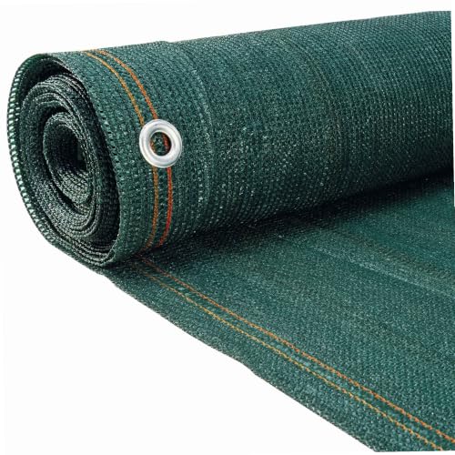 Image of WERKA PRO 10590 Garden Privacy Screen - Green - Reinforced Weave 300 g /m2 - Roll of 10 x 2 m Polyethylene