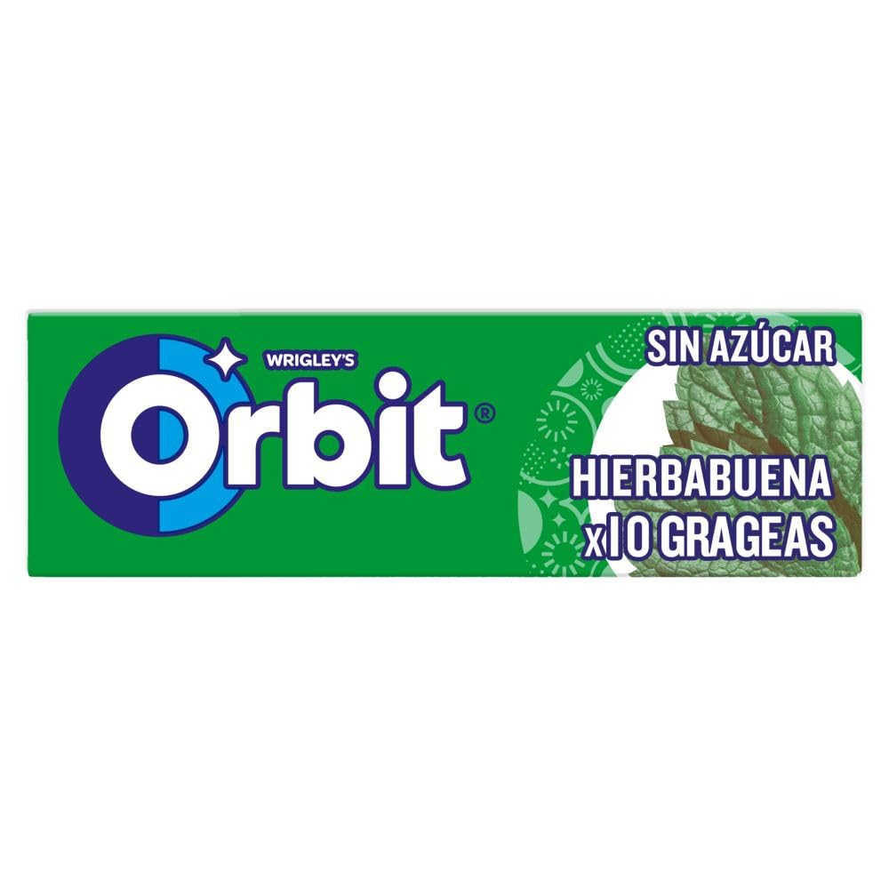 Orbit Chicles Sabor Hierbabuena Paquete 30 X 14 Gr 420 Gramo