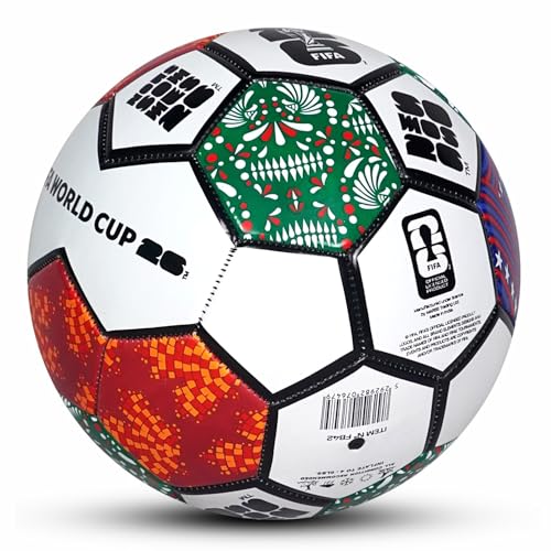 Image of Hamleys FIFA World Cup 2026 Official Licensed Merchandise | Size 5 Football | White Graphic