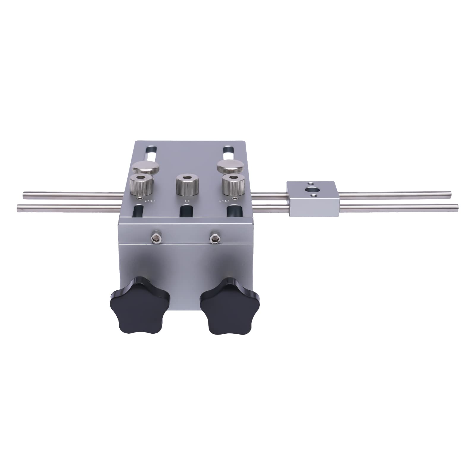 3 in 1 Bohrschablonen-Set, 6/8/10MM Zentriert Aluminium-Legierung 6061 Schnell Dübellehre Bohrlehre Bohrhilfe Doweling Jig Taschenloch-Bohrhilfe für Haus Fabrik Schule Holzbearbeitung