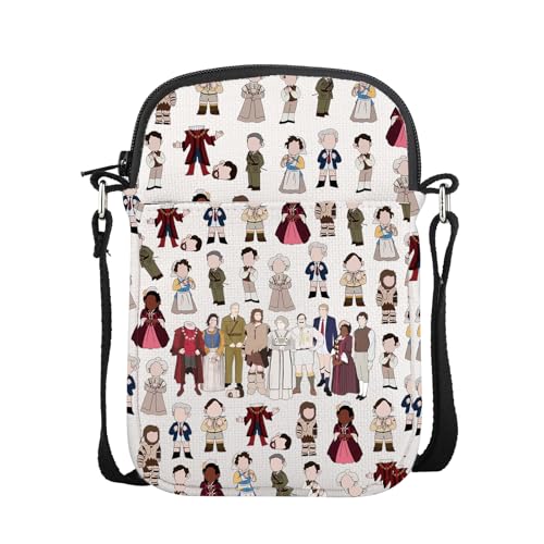 CMNIM Ghoost TV Series Merch Ghoost Characters Inspired Crossbody Bag Comedy TV Shows Lover Gifts Ghoost Fans Shoulder Purse