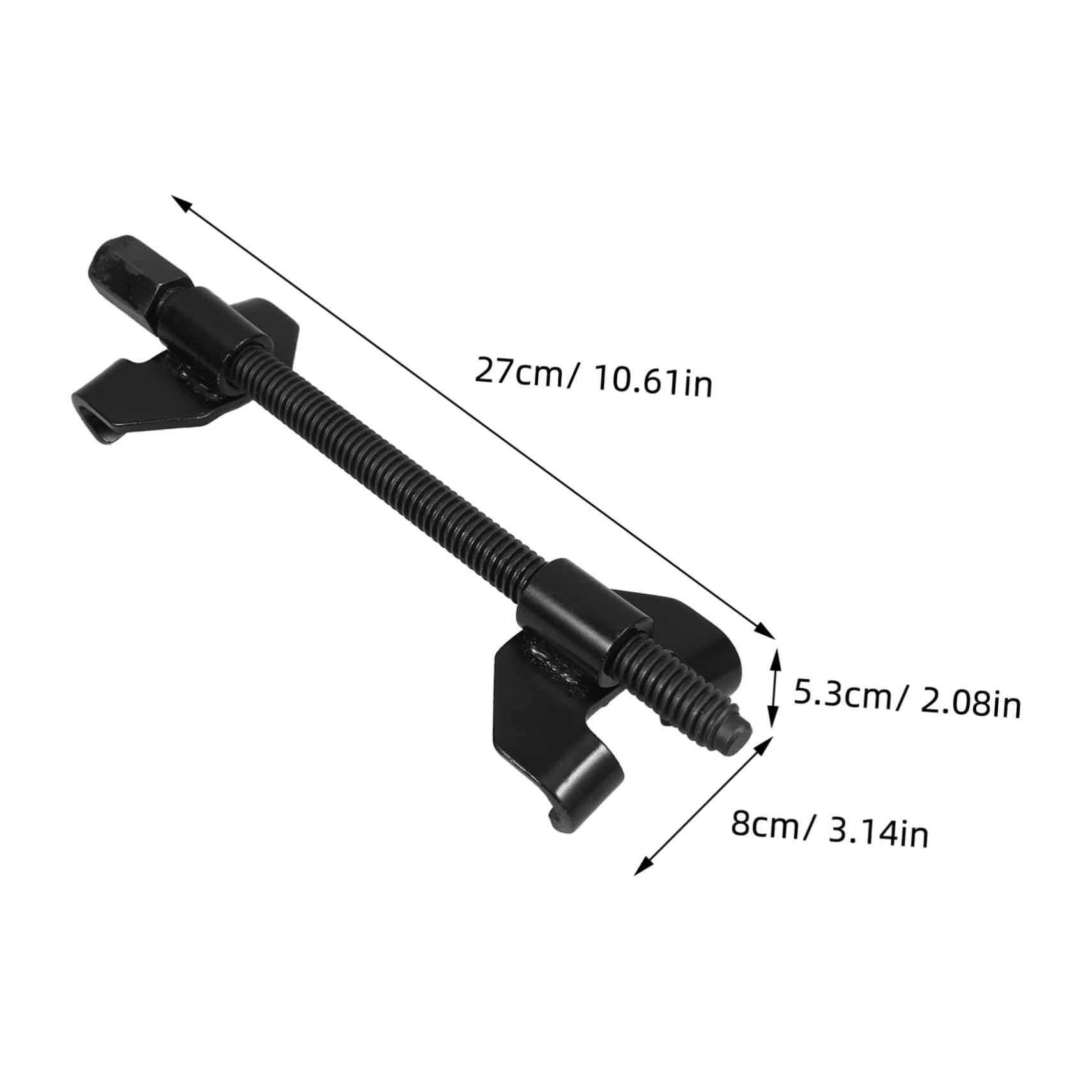 Zerodeko Coil Spring Compressor Tool Sturdy Suspension Removal Tool for Automotive Coil Springs High Strength Design Versatile Application