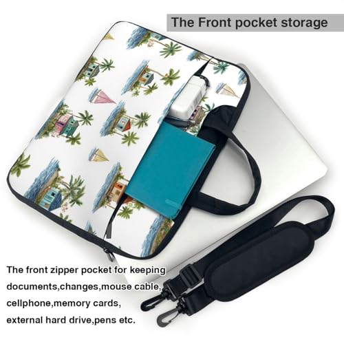 Bolso para laptop impermeable 15.6 pulgadas con asa miniatura 5